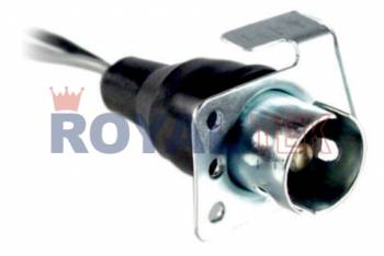 PORTALAMPARA ROYALTEK 2 POLOS FAROL TRASERO FIAT - VENTA EN PAQUETES DE 10 UNIDADES ---